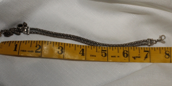 Double rope charm bracelet - Picture 4 of 7